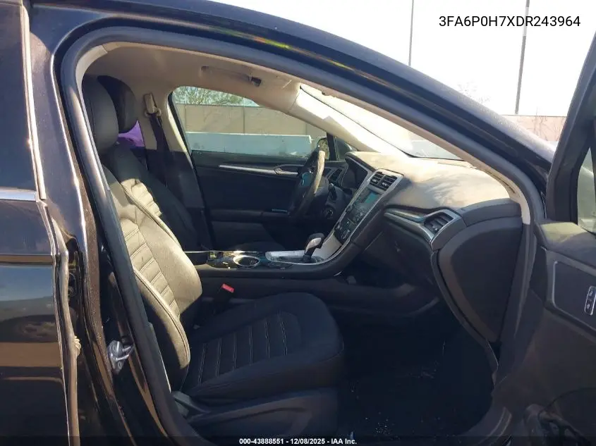 3FA6P0H7XDR243964 2013 Ford Fusion Se