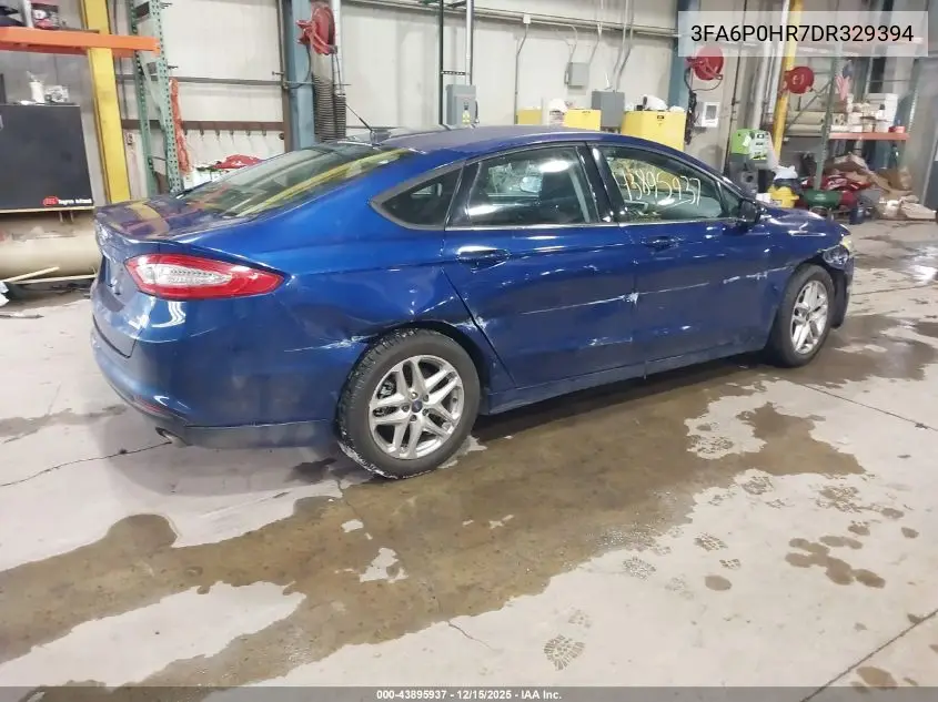 3FA6P0HR7DR329394 2013 Ford Fusion Se