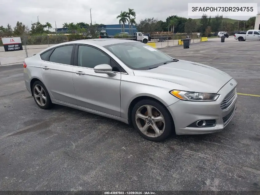 3FA6P0H73DR294755 2013 Ford Fusion Se