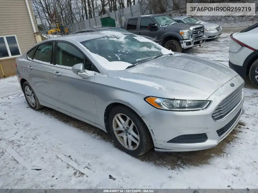 3FA6P0HR9DR259719 2013 Ford Fusion Se