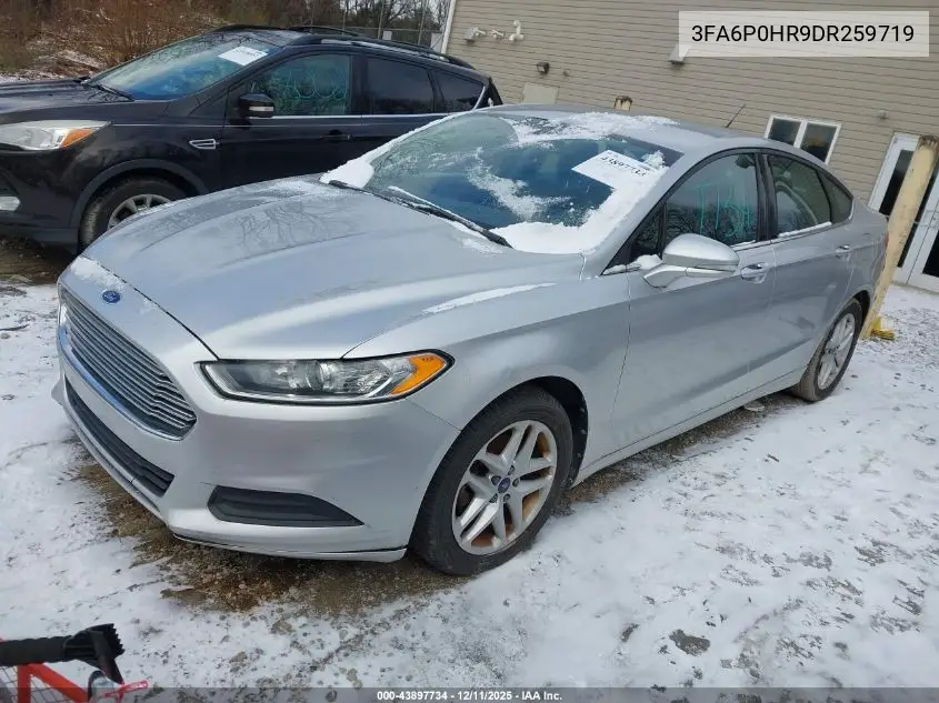 3FA6P0HR9DR259719 2013 Ford Fusion Se