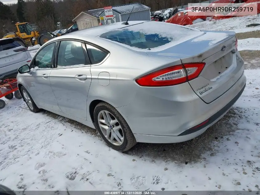 3FA6P0HR9DR259719 2013 Ford Fusion Se