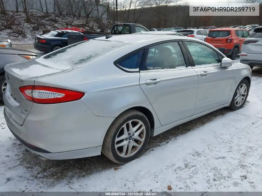 3FA6P0HR9DR259719 2013 Ford Fusion Se