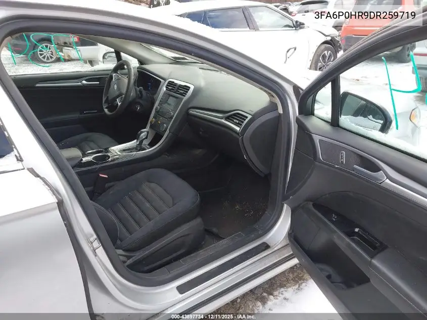3FA6P0HR9DR259719 2013 Ford Fusion Se