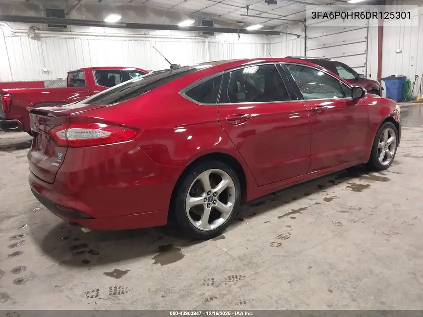 3FA6P0HR6DR125301 2013 Ford Fusion Se