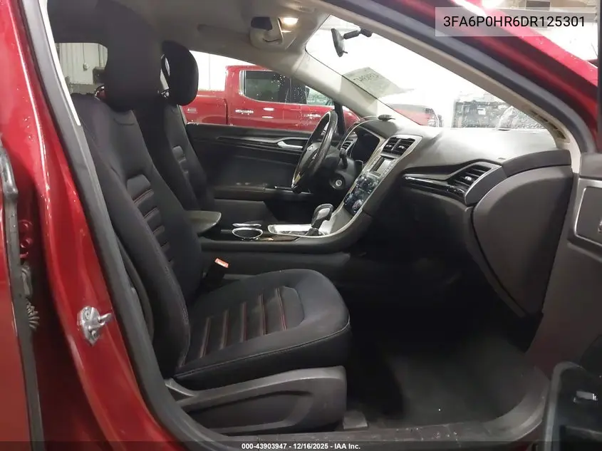 3FA6P0HR6DR125301 2013 Ford Fusion Se