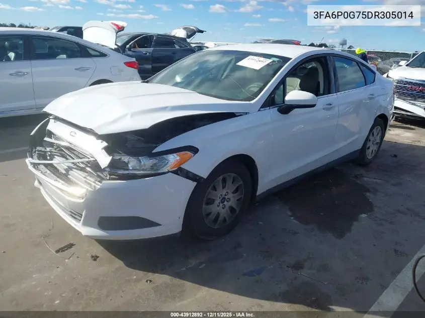 3FA6P0G75DR305014 2013 Ford Fusion S