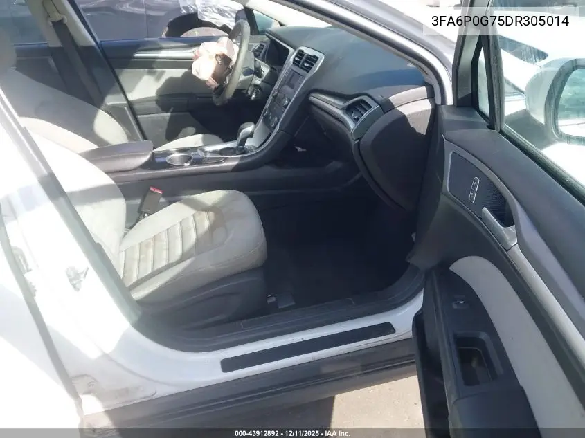 3FA6P0G75DR305014 2013 Ford Fusion S