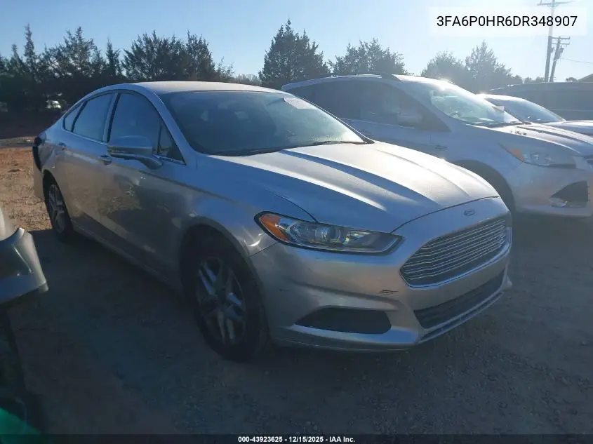 3FA6P0HR6DR348907 2013 Ford Fusion Se