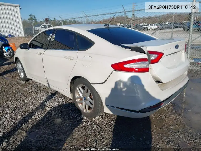 3FA6P0H75DR110142 2013 Ford Fusion Se