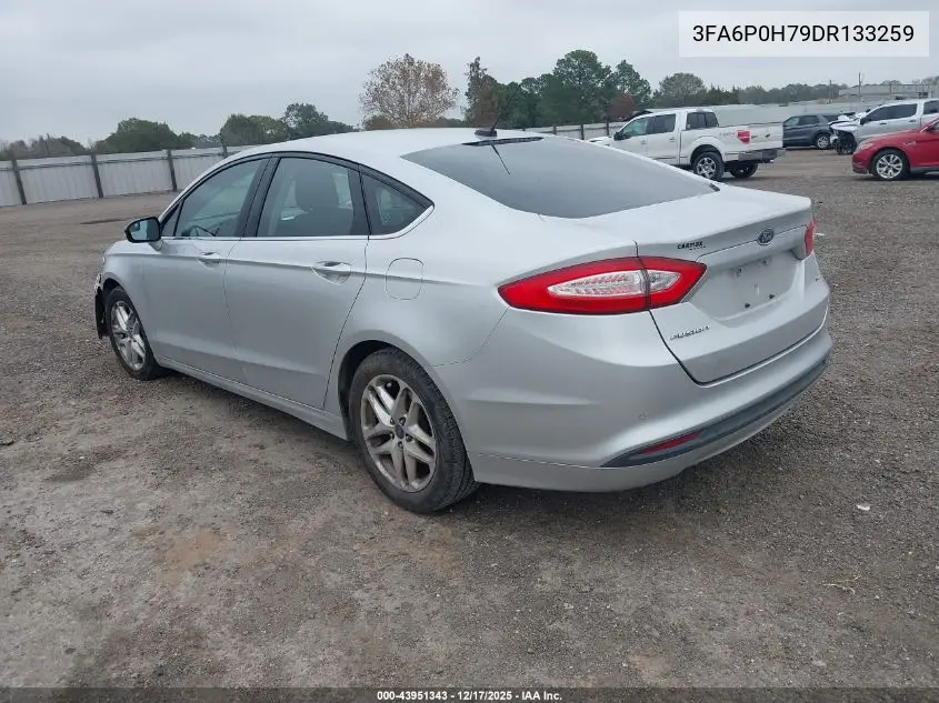 3FA6P0H79DR133259 2013 Ford Fusion Se