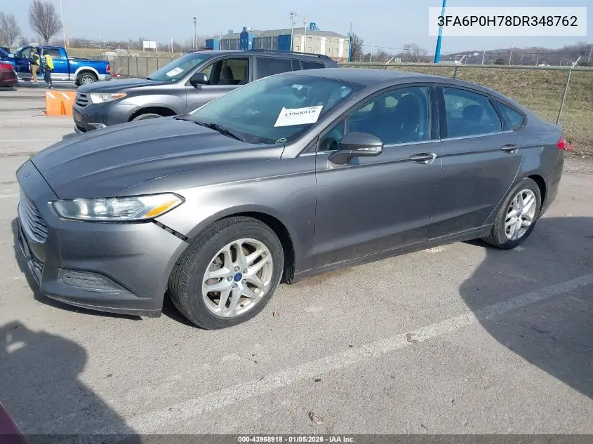 3FA6P0H78DR348762 2013 Ford Fusion Se