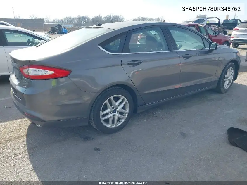 3FA6P0H78DR348762 2013 Ford Fusion Se