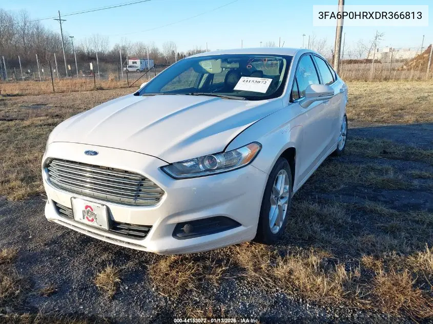 3FA6P0HRXDR366813 2013 Ford Fusion Se