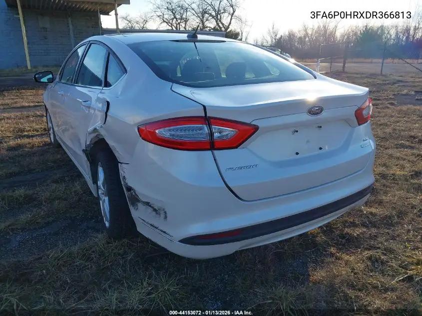 3FA6P0HRXDR366813 2013 Ford Fusion Se
