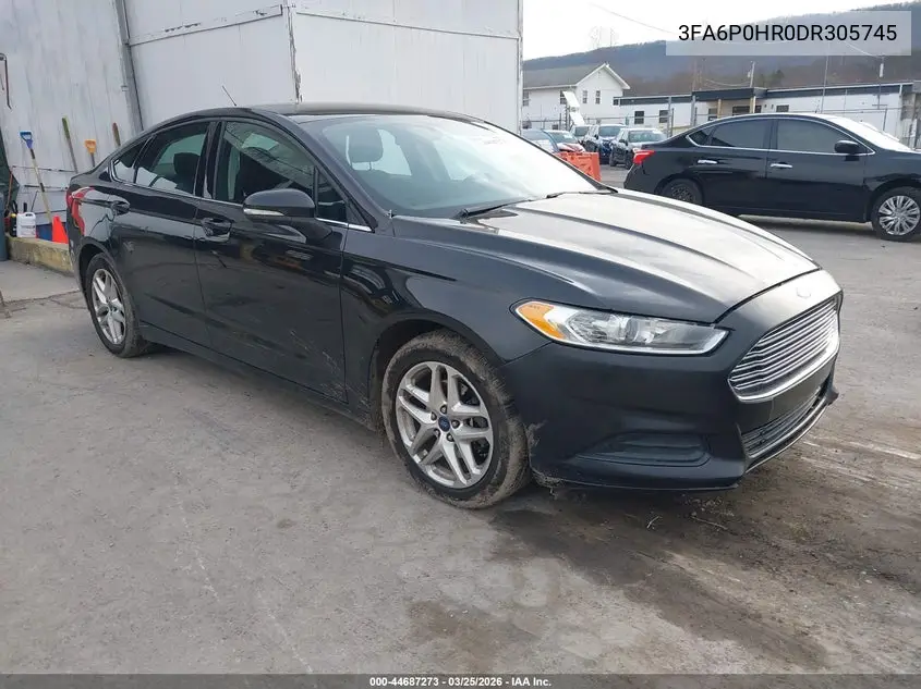 3FA6P0HR0DR305745 2013 Ford Fusion Se