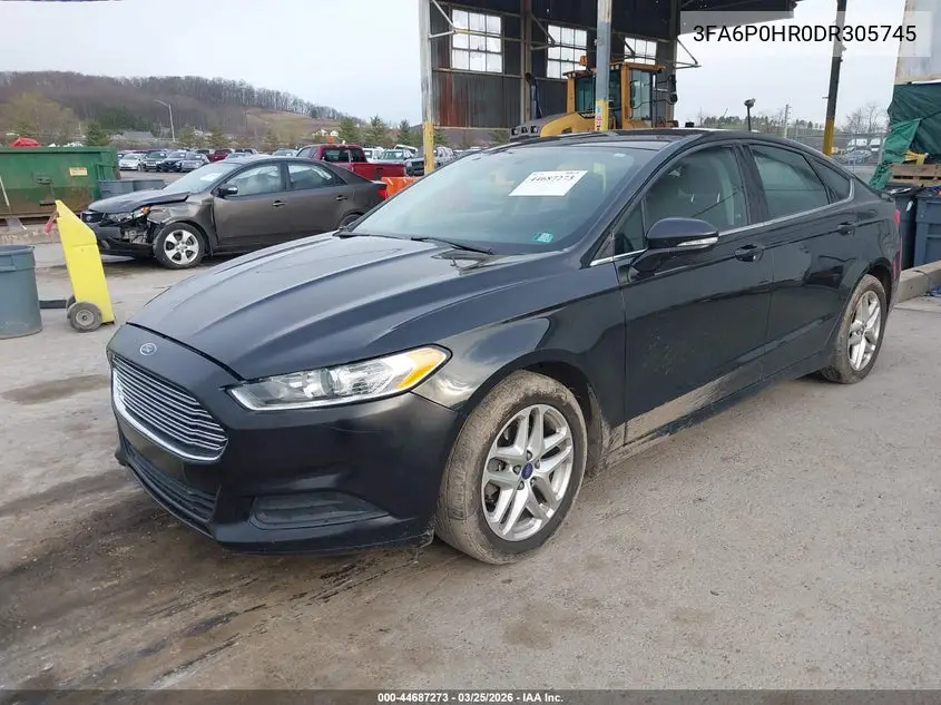 3FA6P0HR0DR305745 2013 Ford Fusion Se
