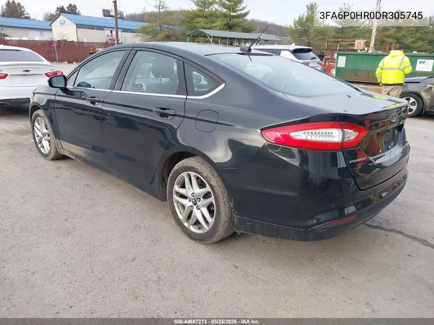 3FA6P0HR0DR305745 2013 Ford Fusion Se