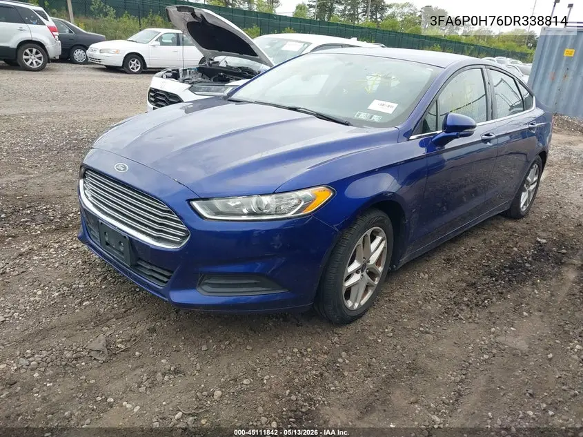 3FA6P0H76DR338814 2013 Ford Fusion Se