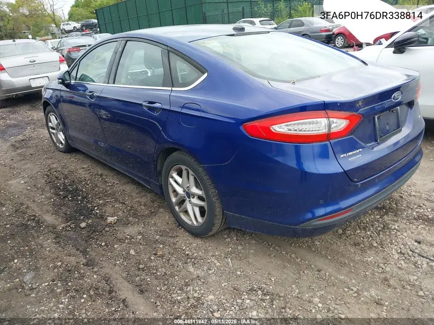 3FA6P0H76DR338814 2013 Ford Fusion Se