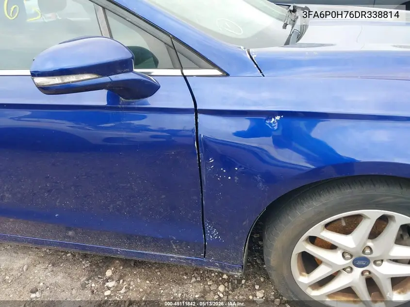 3FA6P0H76DR338814 2013 Ford Fusion Se