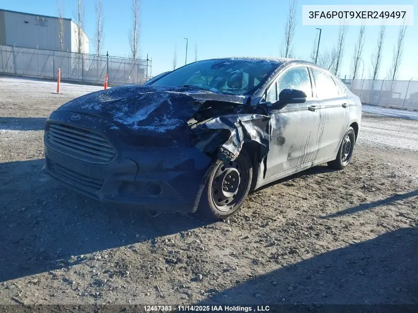3FA6P0T9XER249497 2014 Ford Fusion Se