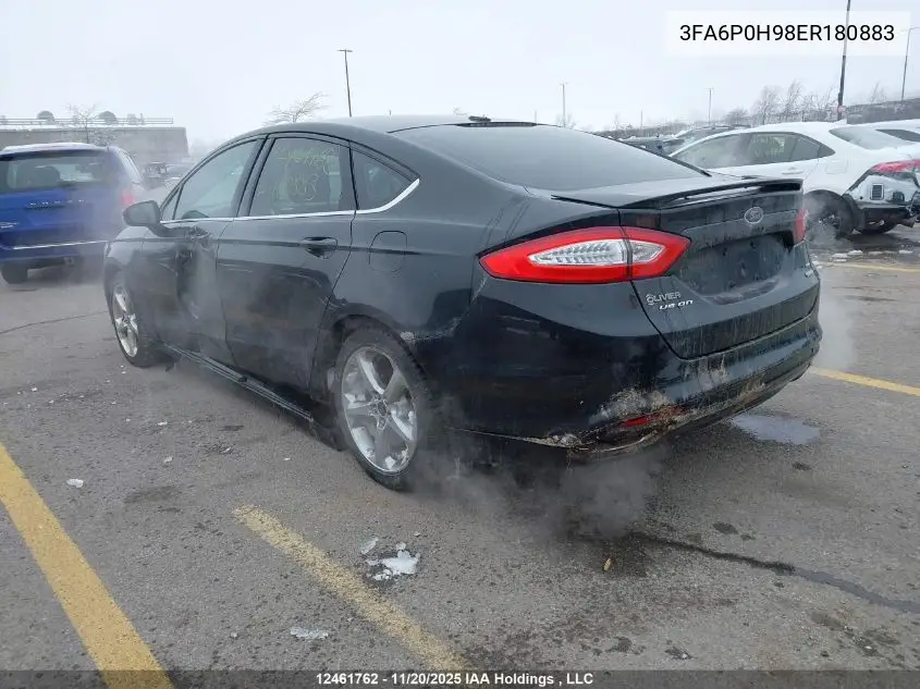 3FA6P0H98ER180883 2014 Ford Fusion Se