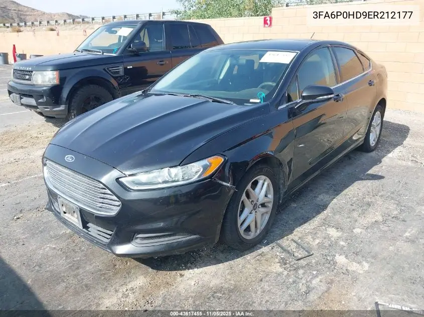 3FA6P0HD9ER212177 2014 Ford Fusion Se