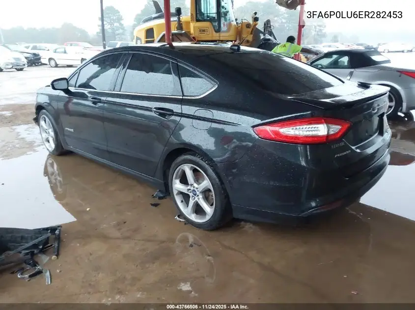 3FA6P0LU6ER282453 2014 Ford Fusion Hybrid Se