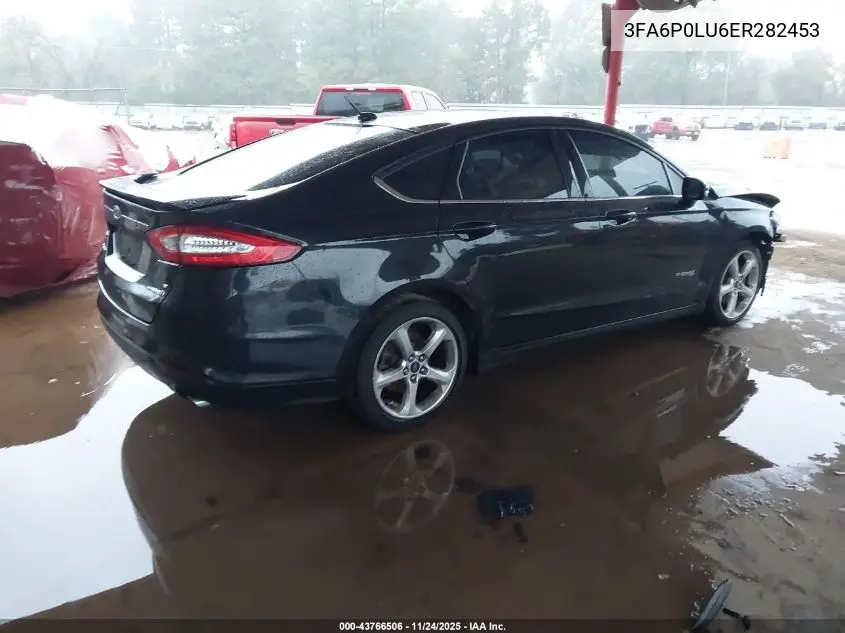 3FA6P0LU6ER282453 2014 Ford Fusion Hybrid Se