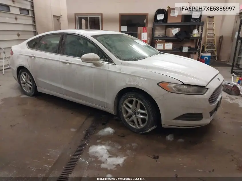 1FA6P0H7XE5386997 2014 Ford Fusion Se