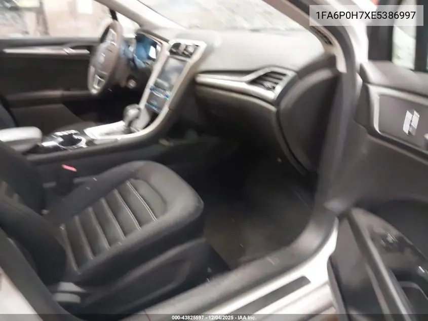 1FA6P0H7XE5386997 2014 Ford Fusion Se