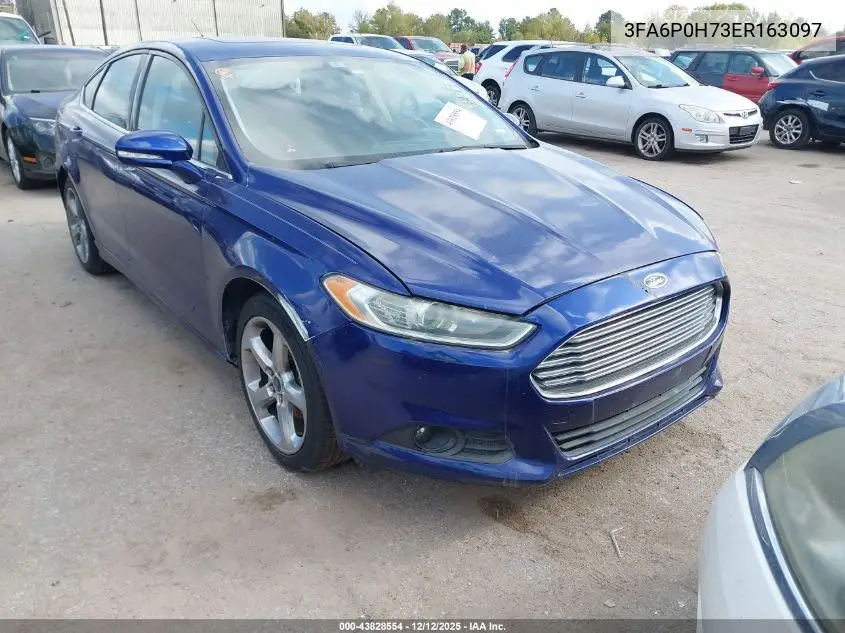 3FA6P0H73ER163097 2014 Ford Fusion Se