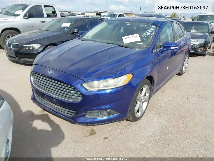 3FA6P0H73ER163097 2014 Ford Fusion Se