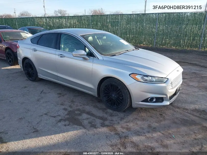 3FA6P0HD8ER391215 2014 Ford Fusion Se