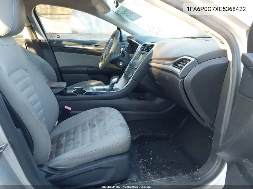 1FA6P0G7XE5368422 2014 Ford Fusion S