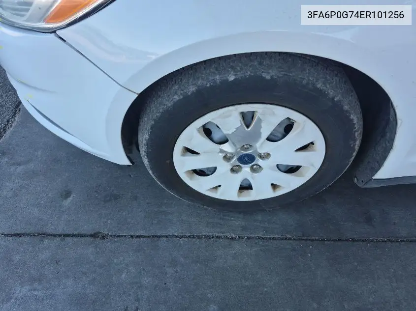 3FA6P0G74ER101256 2014 Ford Fusion S