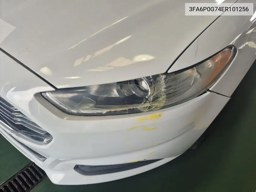 3FA6P0G74ER101256 2014 Ford Fusion S