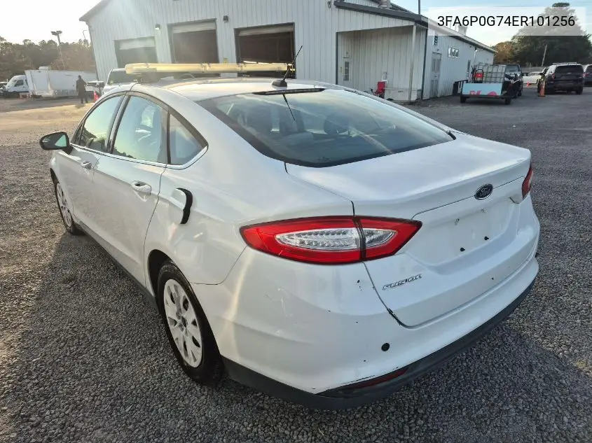 3FA6P0G74ER101256 2014 Ford Fusion S