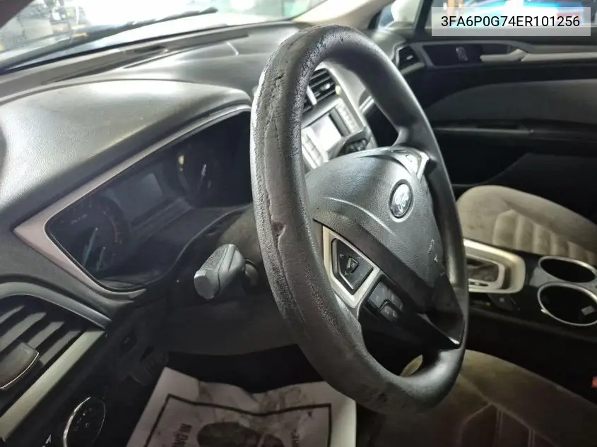 3FA6P0G74ER101256 2014 Ford Fusion S