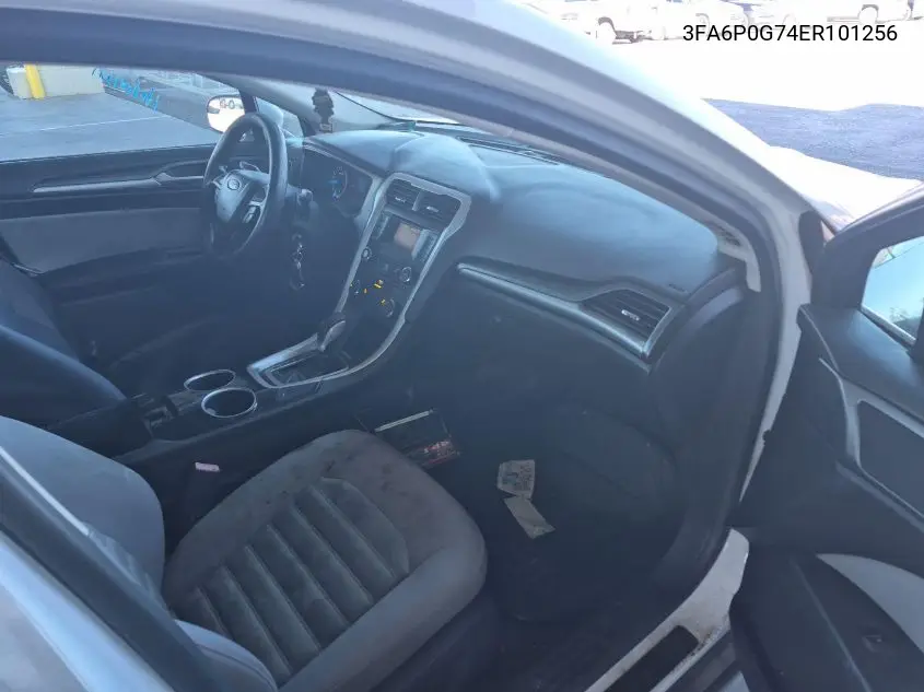 3FA6P0G74ER101256 2014 Ford Fusion S