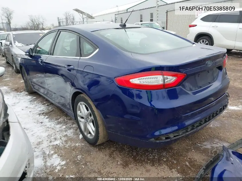 1FA6P0H70E5385809 2014 Ford Fusion Se