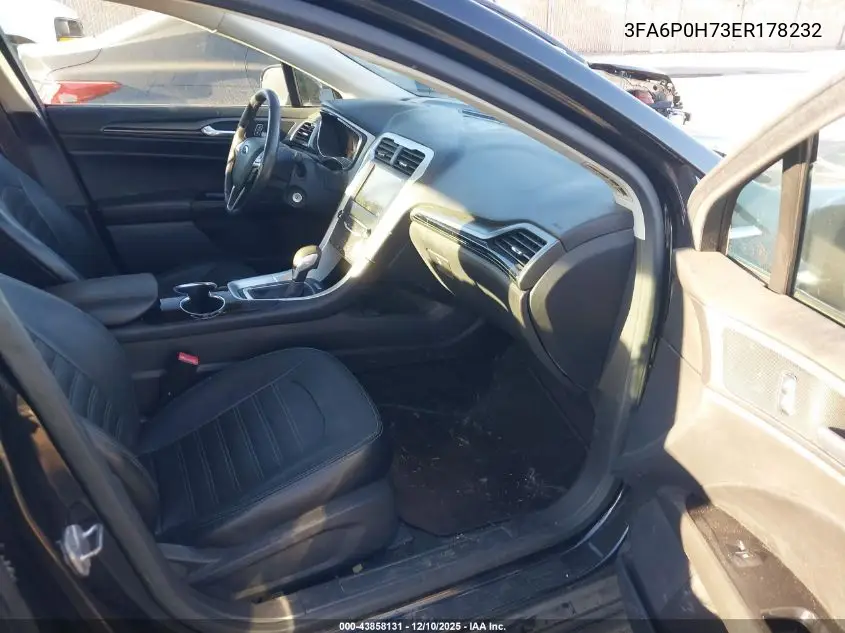 3FA6P0H73ER178232 2014 Ford Fusion Se