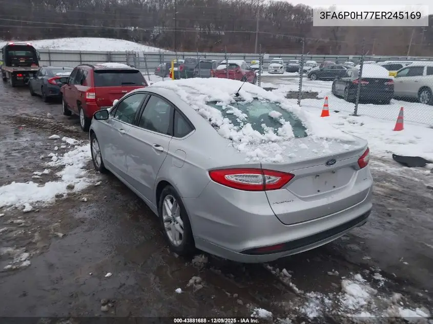 3FA6P0H77ER245169 2014 Ford Fusion Se