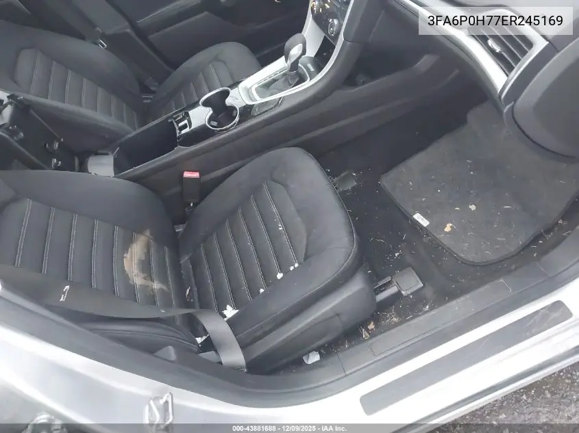 3FA6P0H77ER245169 2014 Ford Fusion Se