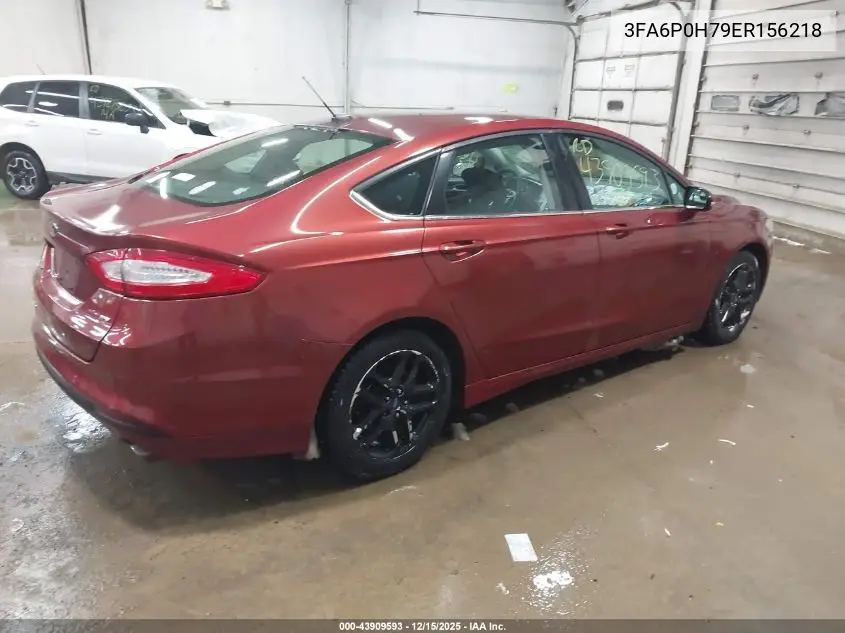 3FA6P0H79ER156218 2014 Ford Fusion Se