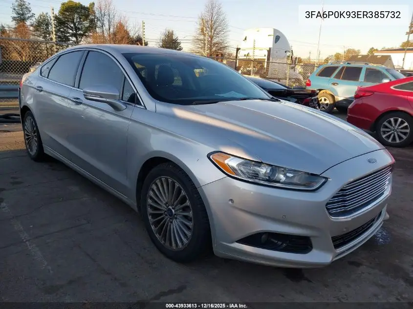3FA6P0K93ER385732 2014 Ford Fusion Titanium