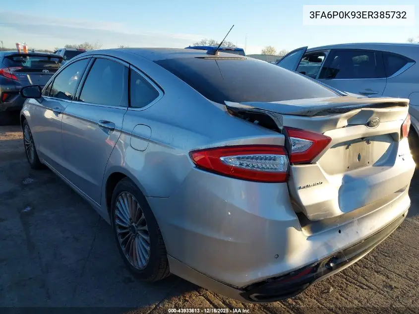 3FA6P0K93ER385732 2014 Ford Fusion Titanium