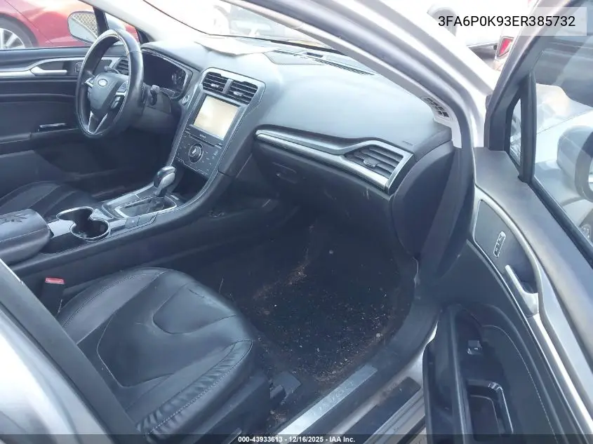 3FA6P0K93ER385732 2014 Ford Fusion Titanium