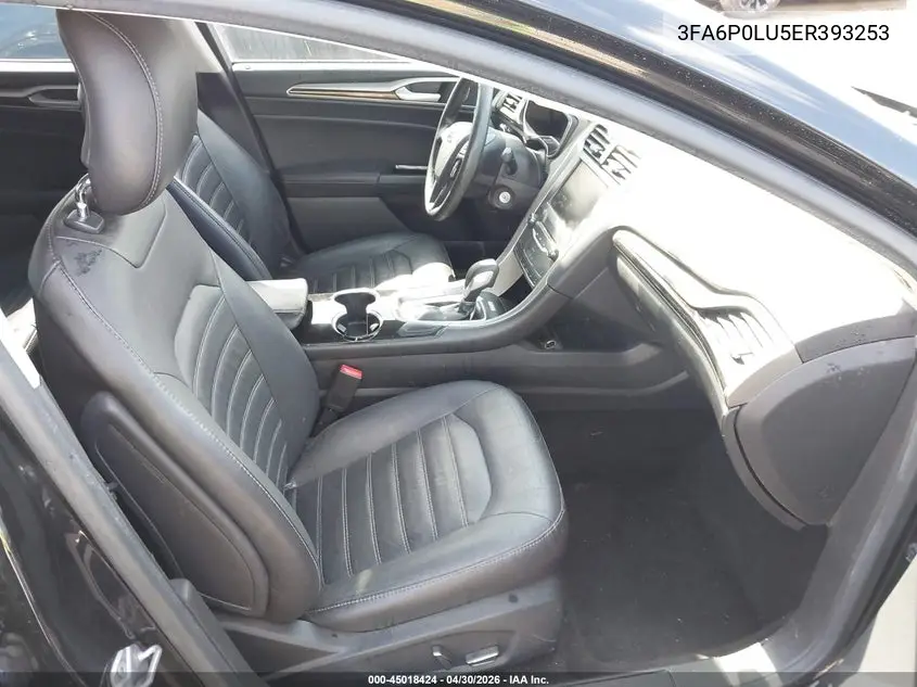 3FA6P0LU5ER393253 2014 Ford Fusion Hybrid Se